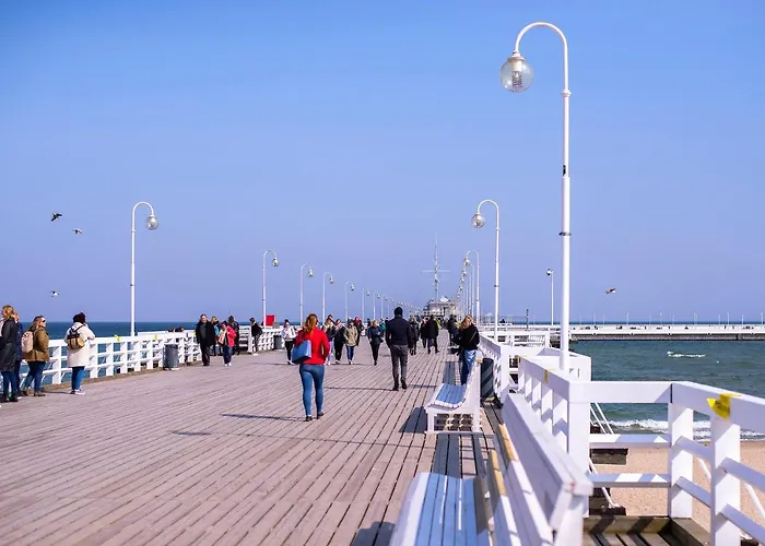 Blue Mandarin Iii Haffnera Lägenhet Sopot