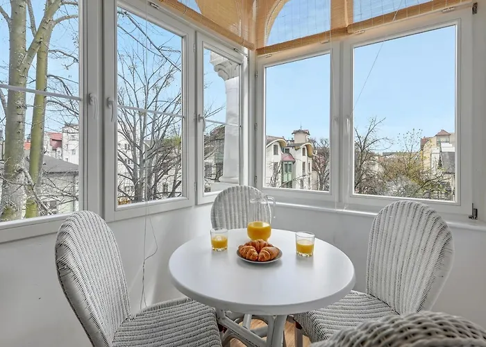 Blue Mandarin Iii Haffnera Lägenhet Sopot